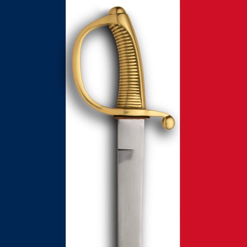 Reproduction de Sabre Briquet Napoléonien (version tranchante)