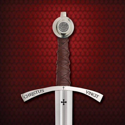 L'épée des Chevaliers Templiers Christus Vincit
