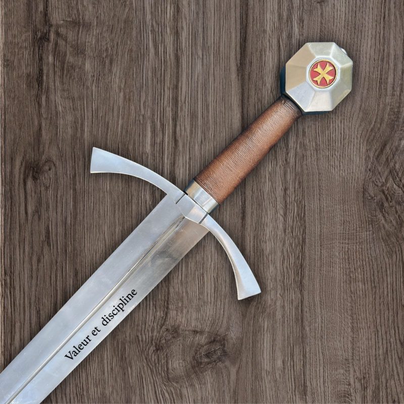 Votre épée personnalisée (épée de templiers)