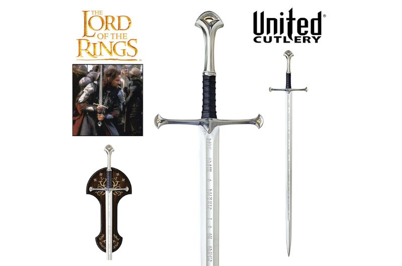 L'épée Anduril du Roi Aragorn