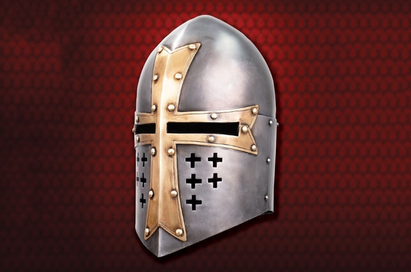 Casque Chevalier Templier