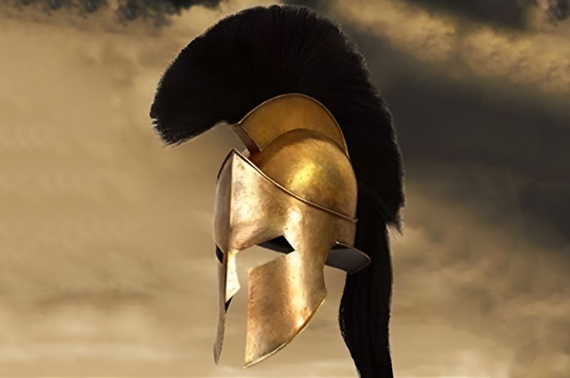 Casque du roi Léonidas 300